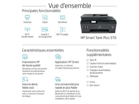 HP Smart Tank Plus 570 ADF All-In-One