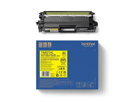 BROTHER TN-821XLY Toner Cartridge Yellow