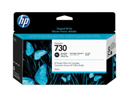 HP 730 130 ml Photo Black Ink Crtg