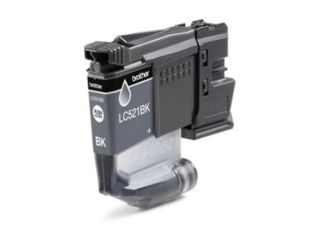 BROTHER Black ink cartridge yield LC521BK