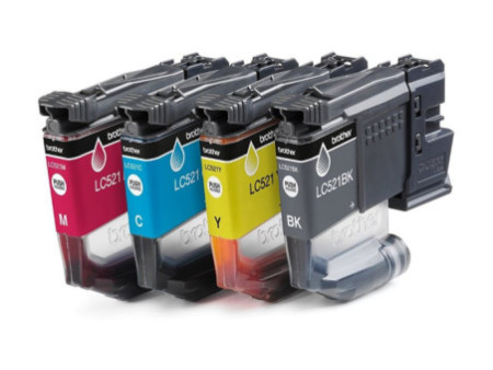 BROTHER Value pack CMYK up to 4x500pages LC521VAL