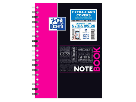 Oxford Etudiants Cahier à spirale 'NOTEBOOK', B5, quadrillé