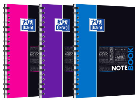 Oxford Etudiants Cahier à spirale 'NOTEBOOK', B5, ligné