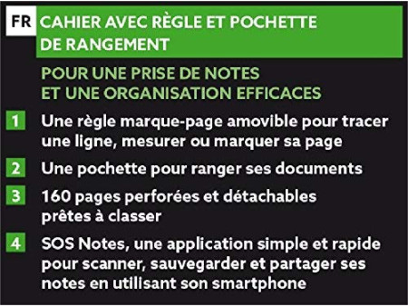 Oxford Etudiants Cahier 'ACTIVEBOOK', A4+, seyès