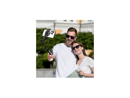 LogiLink Perche à selfie magnétique BT 5.0, bluetooth