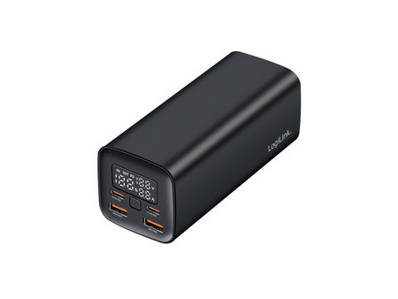 LogiLink Powerbank avec écran, 20.000 mAh, noir