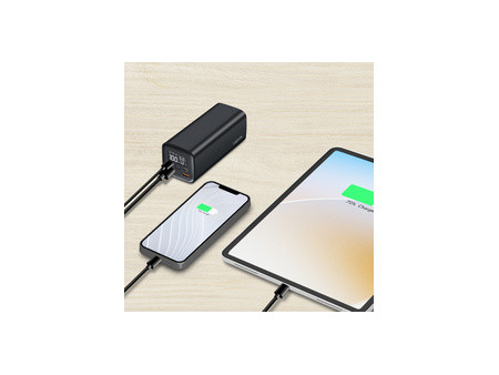 LogiLink Powerbank avec écran, 20.000 mAh, noir