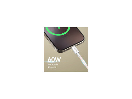LogiLink Câble USB 2.0, USB-C - USB-C, 0,5 m, blanc