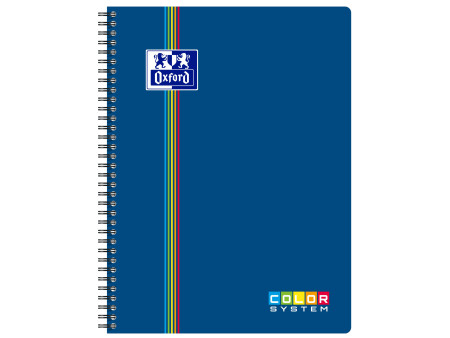 Oxford Cahier reliure intégrale COLOR SYSTEM, A4+, seyès