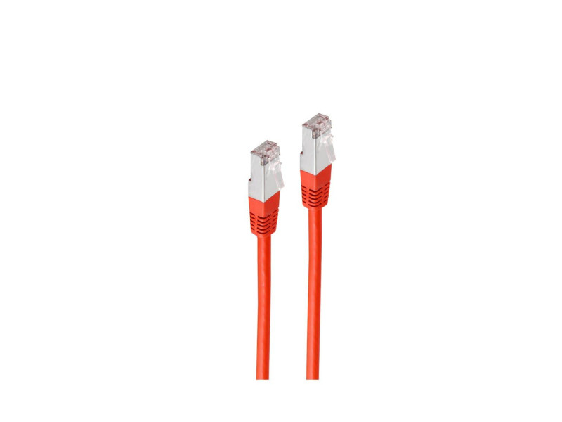 shiverpeaks Cable patch BASIC-S, cat.6, S/FTP, 7,50 m, rouge
