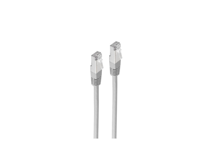 shiverpeaks Cable patch BASIC-S, cat. 6, S/FTP, 30 m, gris