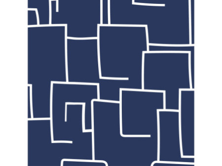 Clairefontaine Papier cadeau 'Men in Blue', grand format