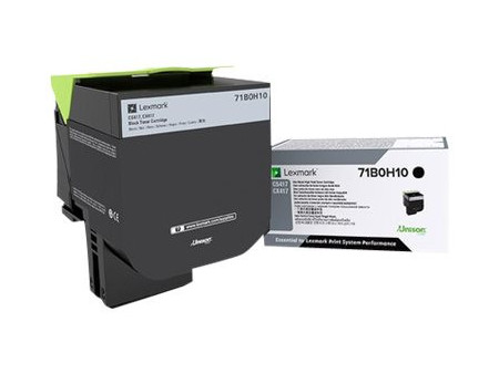 LEXMARK High Yield Black Toner Cartridge 71B0H10