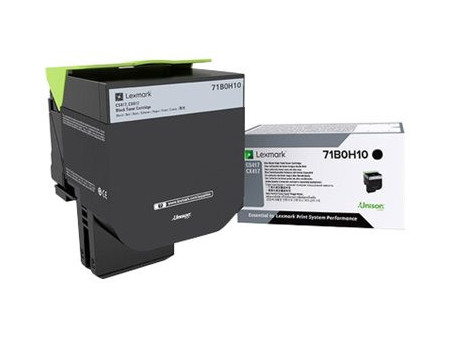 LEXMARK High Yield Black Toner Cartridge 71B0H10