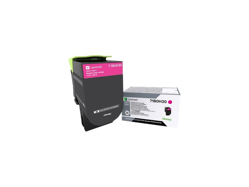 LEXMARK High Yield Magenta Toner Cartrid 71B0H30