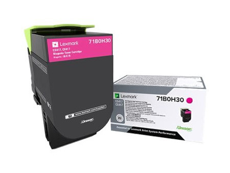 LEXMARK High Yield Magenta Toner Cartrid 71B0H30