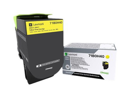 LEXMARK High Yield Yellow Toner Cartridg 71B0H40