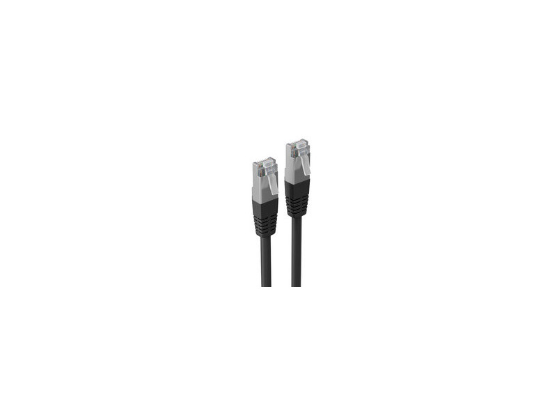 shiverpeaks Cable patch BASIC-S, cat. 6, S/FTP, 5 m, noir