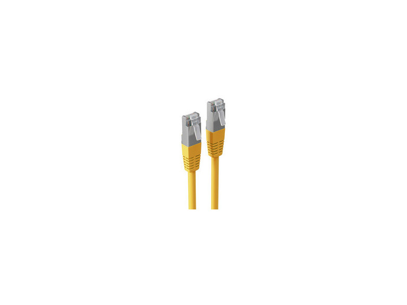 shiverpeaks Cable patch BASIC-S, cat. 6, S/FTP, 5 m, jaune