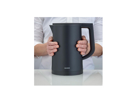 SEVERIN Bouilloire COOL TOUCH WK 3483, 1,7 litre, noir