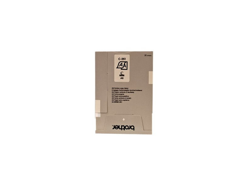 BROTHER PAPIER CARBONE 2 ONGLET C251S