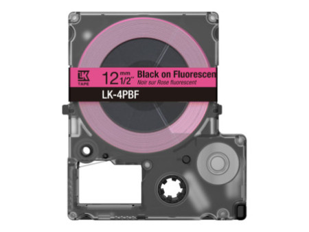 EPSON Colour Tape Fluorescent Pink/Black C53S672100