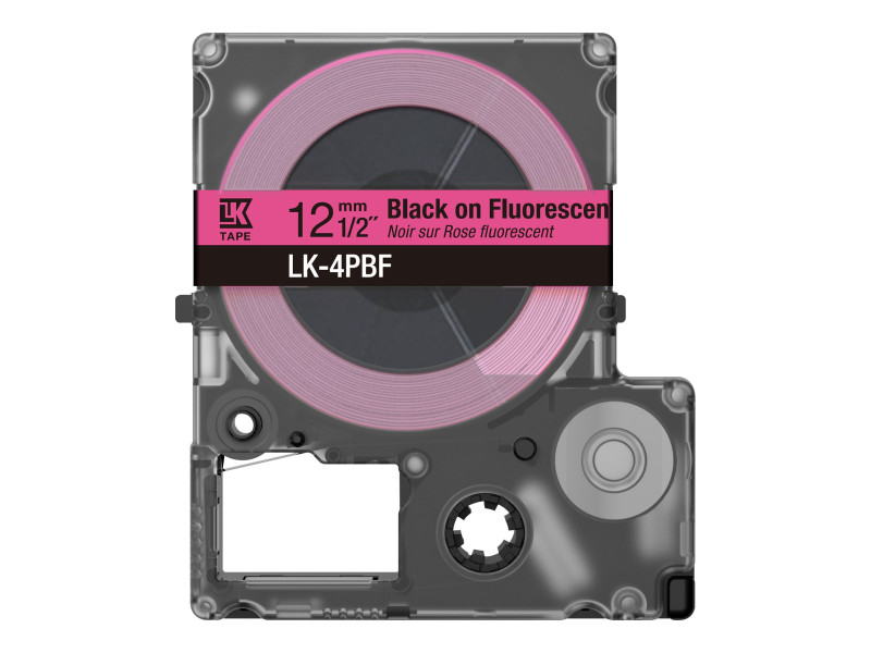 EPSON Colour Tape Fluorescent Pink/Black C53S672100