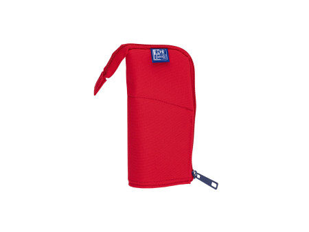 Oxford Trousse 'Stand-Up', polyester, rouge