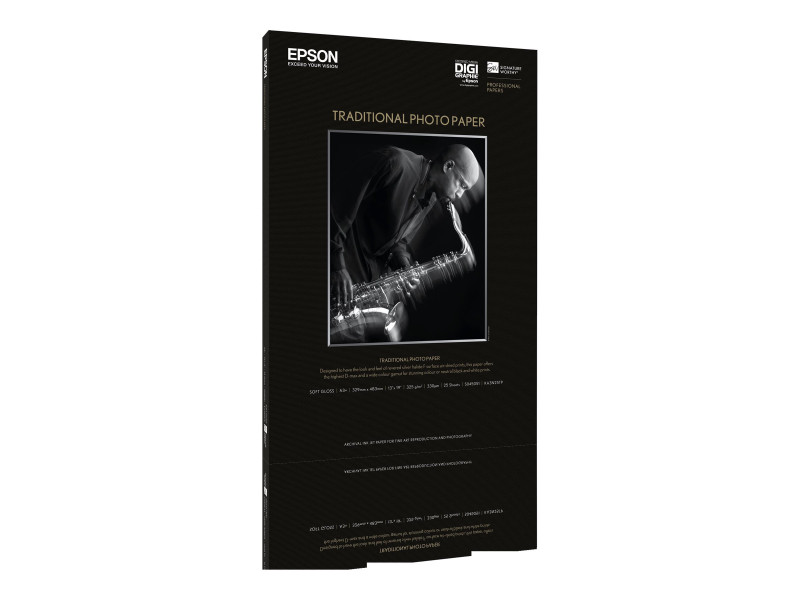 EPSON Pap Photo Traditionnel 330g 25f C13S045052