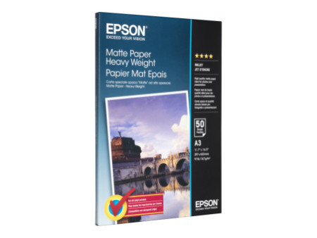 EPSON PAPIER MAT EPAIS A3 - 167 C13S041261