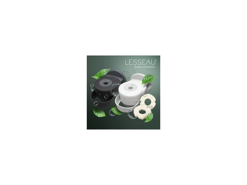 LESSEAU Distributeur de savon dur, noir