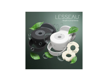 LESSEAU Distributeur de savon dur, blanc