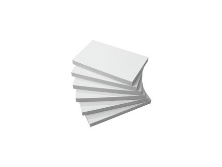 sigel Bloc-notes adhésif, 125 x 75 mm, uni, blanc