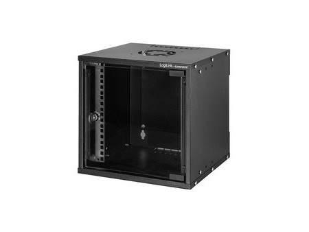 LogiLink Coffret mural 10' SoHo, monté, 9 U, gris clair