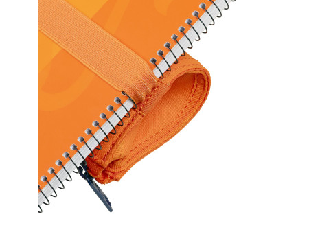 Oxford Trousse 'Stand-Up', polyester, orange