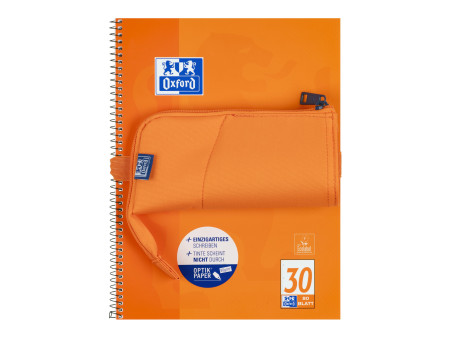 Oxford Trousse 'Stand-Up', polyester, orange