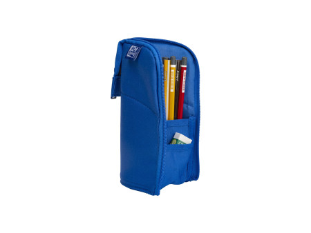 Oxford Trousse 'Stand-Up', polyester, bleu