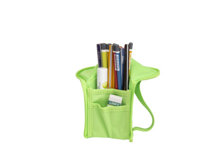 Oxford Trousse 'Stand-Up', polyester, vert clair