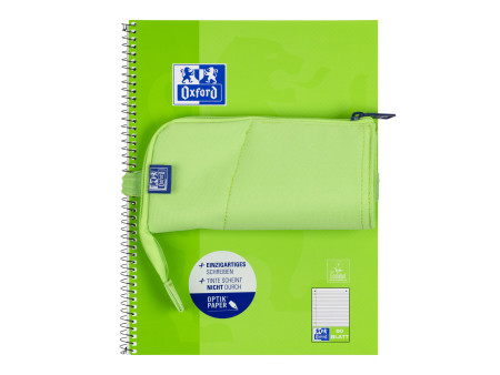 Oxford Trousse 'Stand-Up', polyester, vert clair