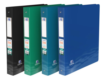 Oxford Classeur à anneaux 'Oceanis', A4 XL, PP recyclé