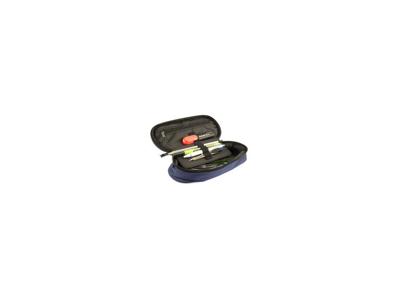 kangaro Trousse, ovale, en polyester, noir