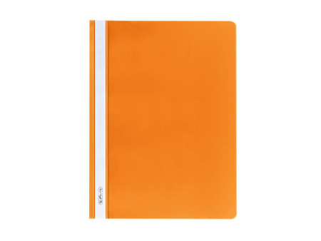 herlitz Chemise à lamelle, A4, en film PP, orange