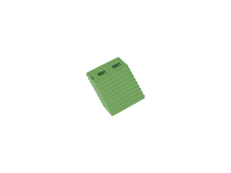 kangaro Bloc numéroté 1-1000, 105 x 42 mm, bleu
