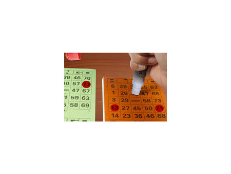 kangaro Jeu de grilles de bingo, 5x 100 cartes, assorti