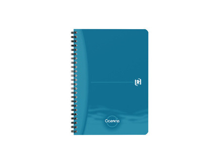Oxford Office Cahier à spirale 'Oceanis', A4, PP, quadrillé