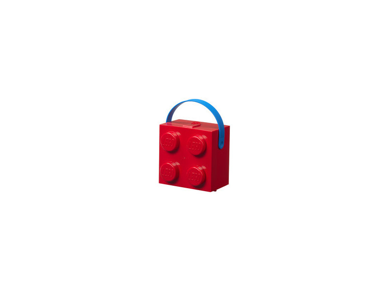 LEGO Boîte à goûter avec poignée, rouge