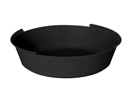 PAPSTAR Barquette réutilisable Circulware, rond, 1,2 L, noir
