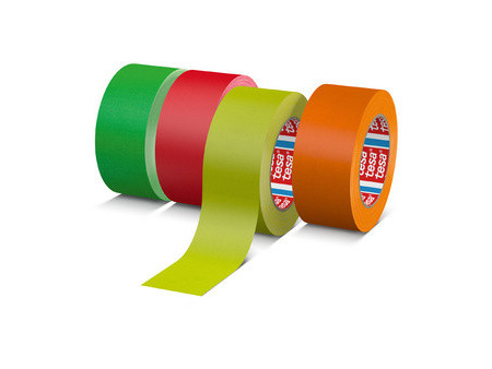 tesa Ruban adhésif 4671 Fluo, 25 mm x 25 m, vert fluo