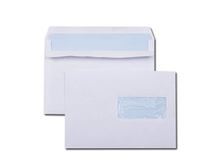 Fin de série: GPV Enveloppes ECO, C5, avec fenêtre, blanc