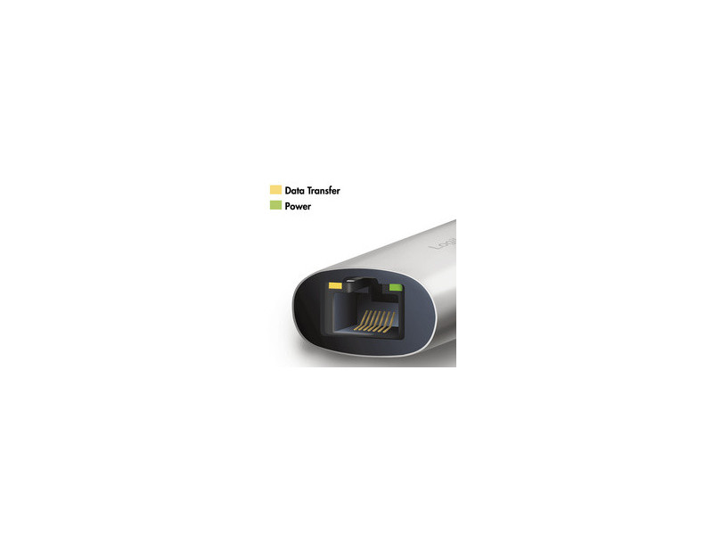 LogiLink Adaptateur Gigabit Ethernet USB 3.2, en aluminium